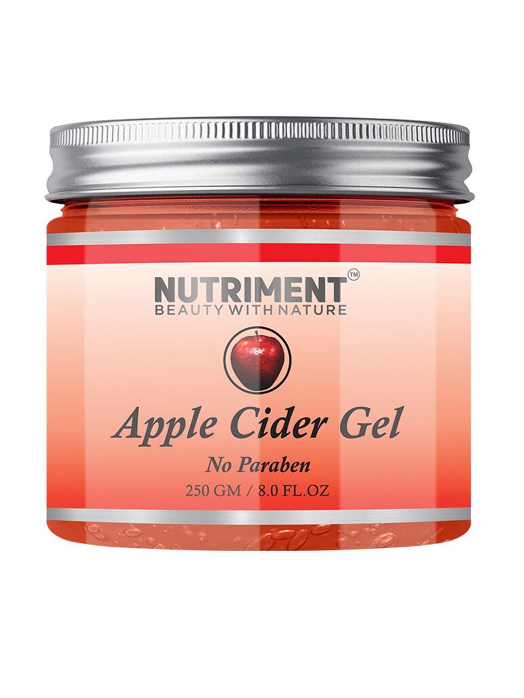 Nutriment Unisex Apple Cidar Gel 250 gm, Transparent