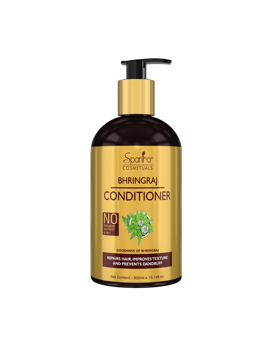 

Spantra Unisex Bhringraj Conditioner 300 ml, Gold