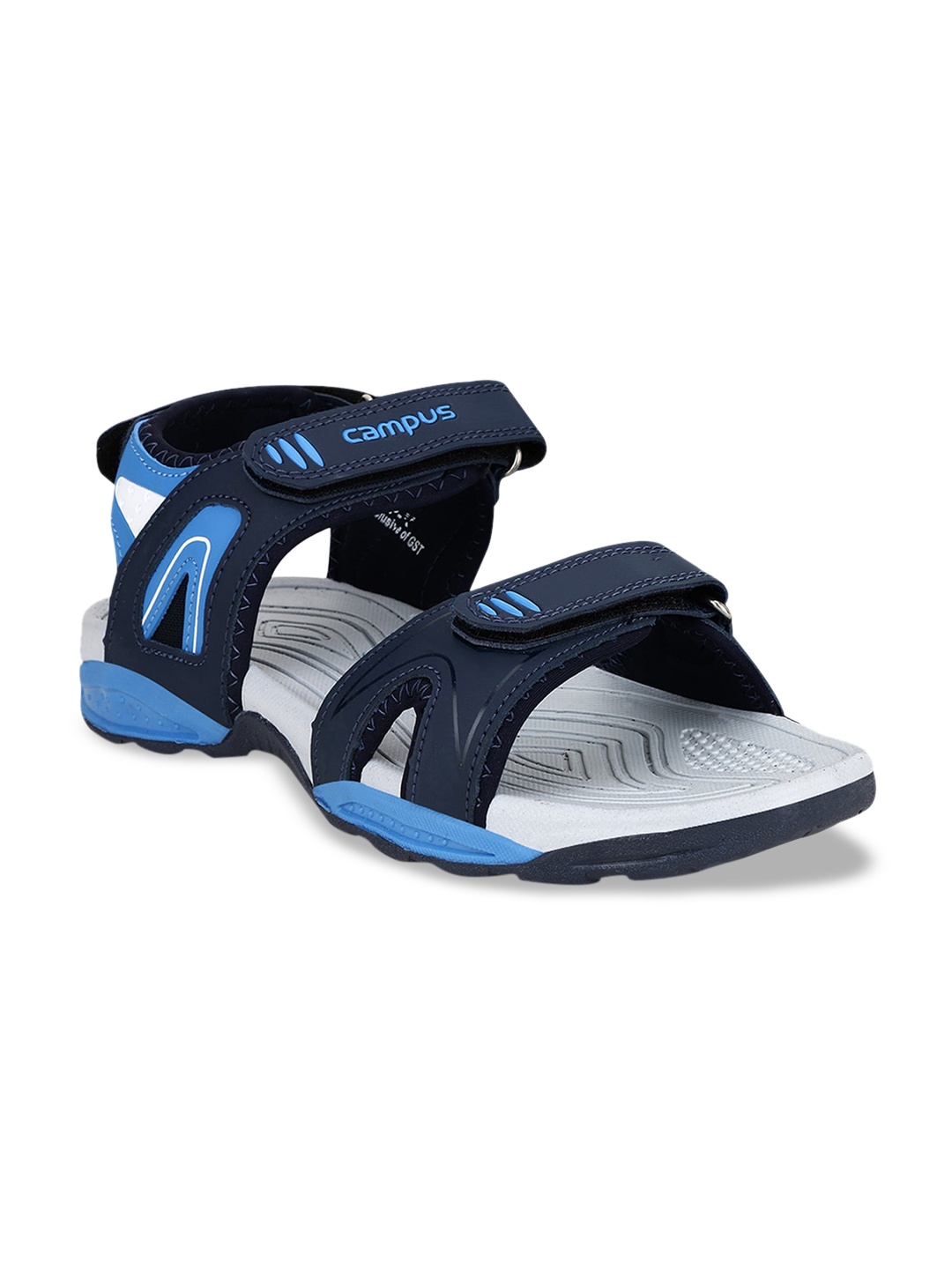 

Campus Men Navy Blue Sports Sandals