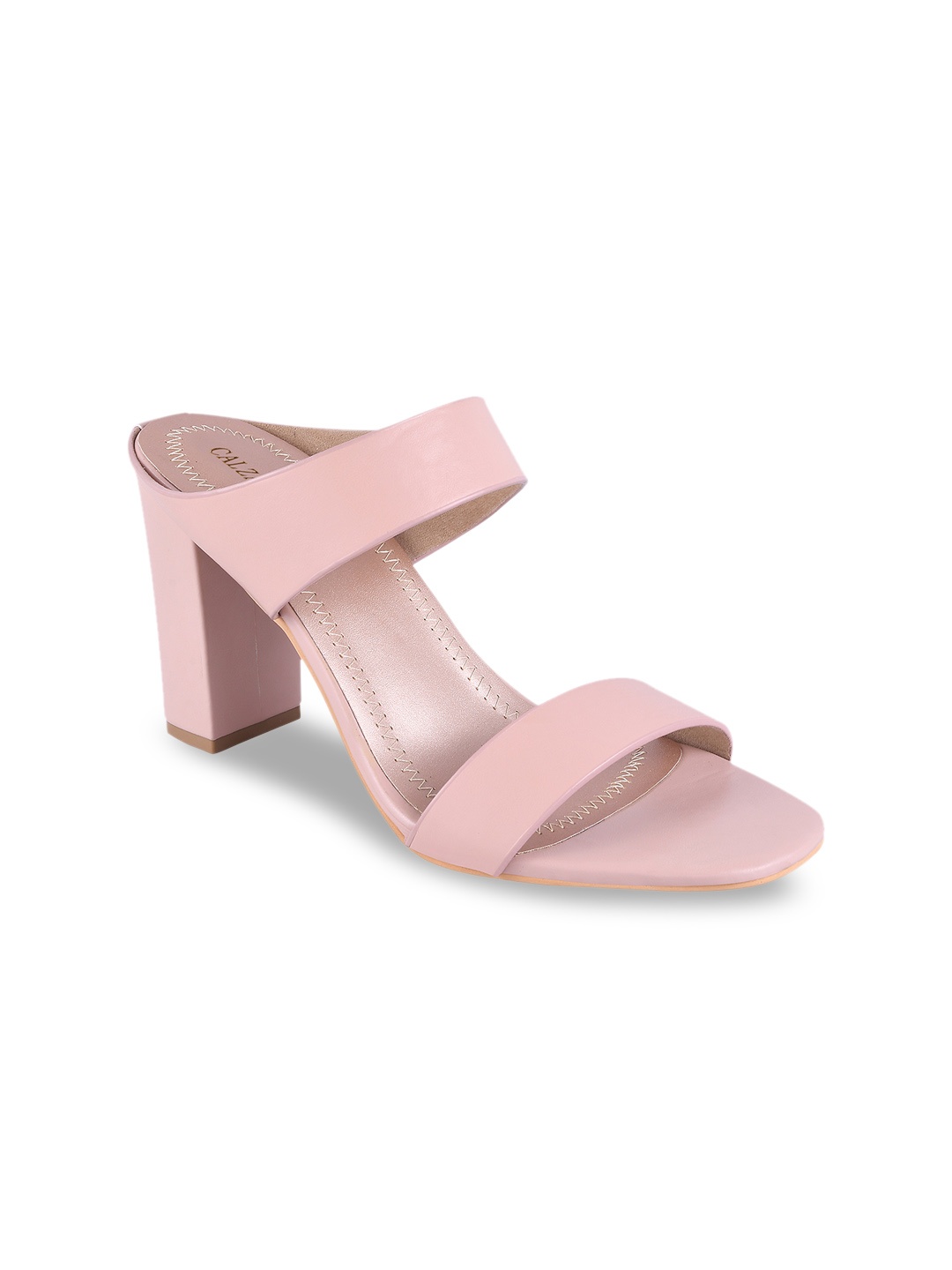 

CALZADO Women Pink Solid Sandals