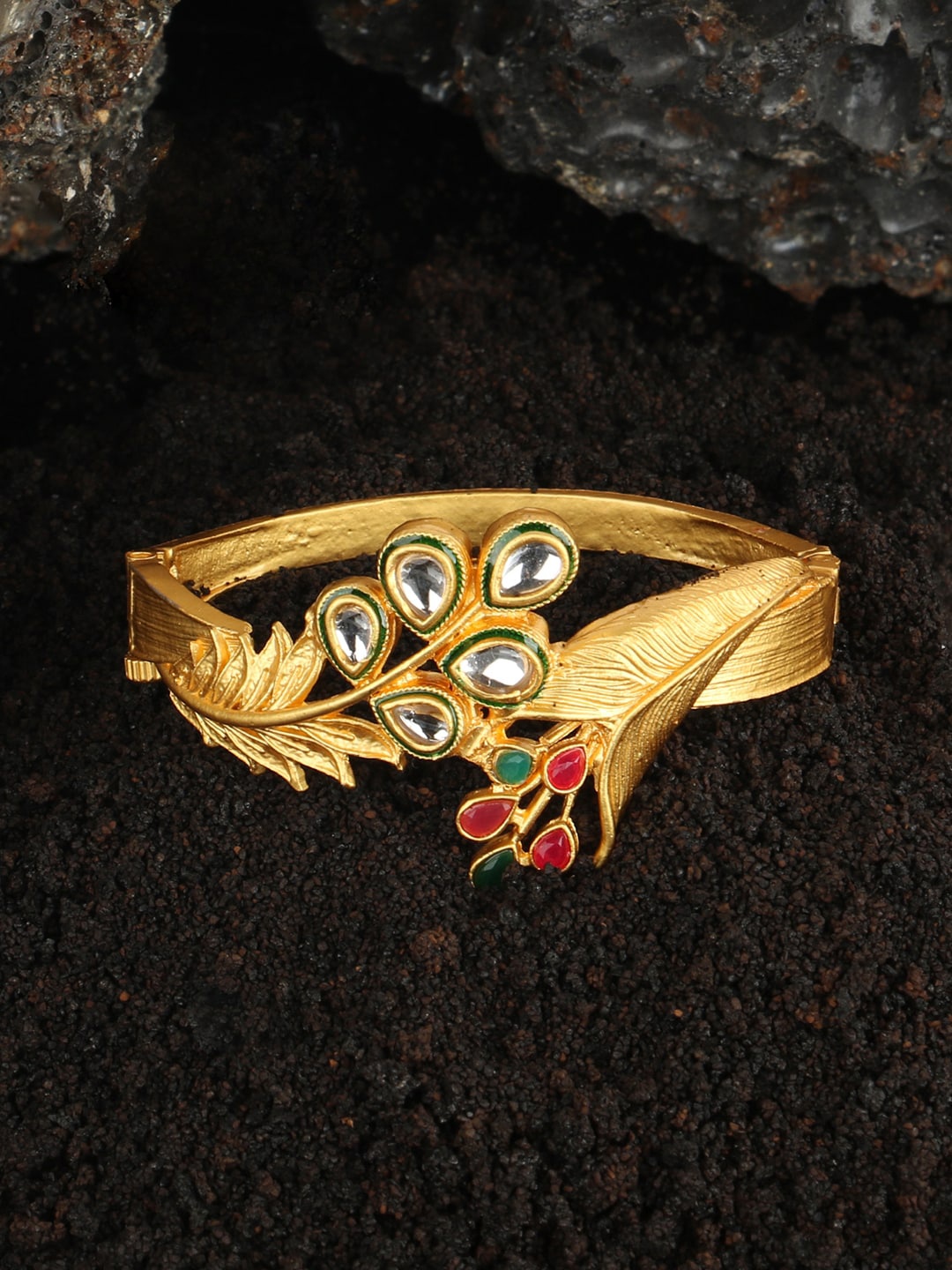 

ANIKAS CREATION Gold-Toned Bracelet