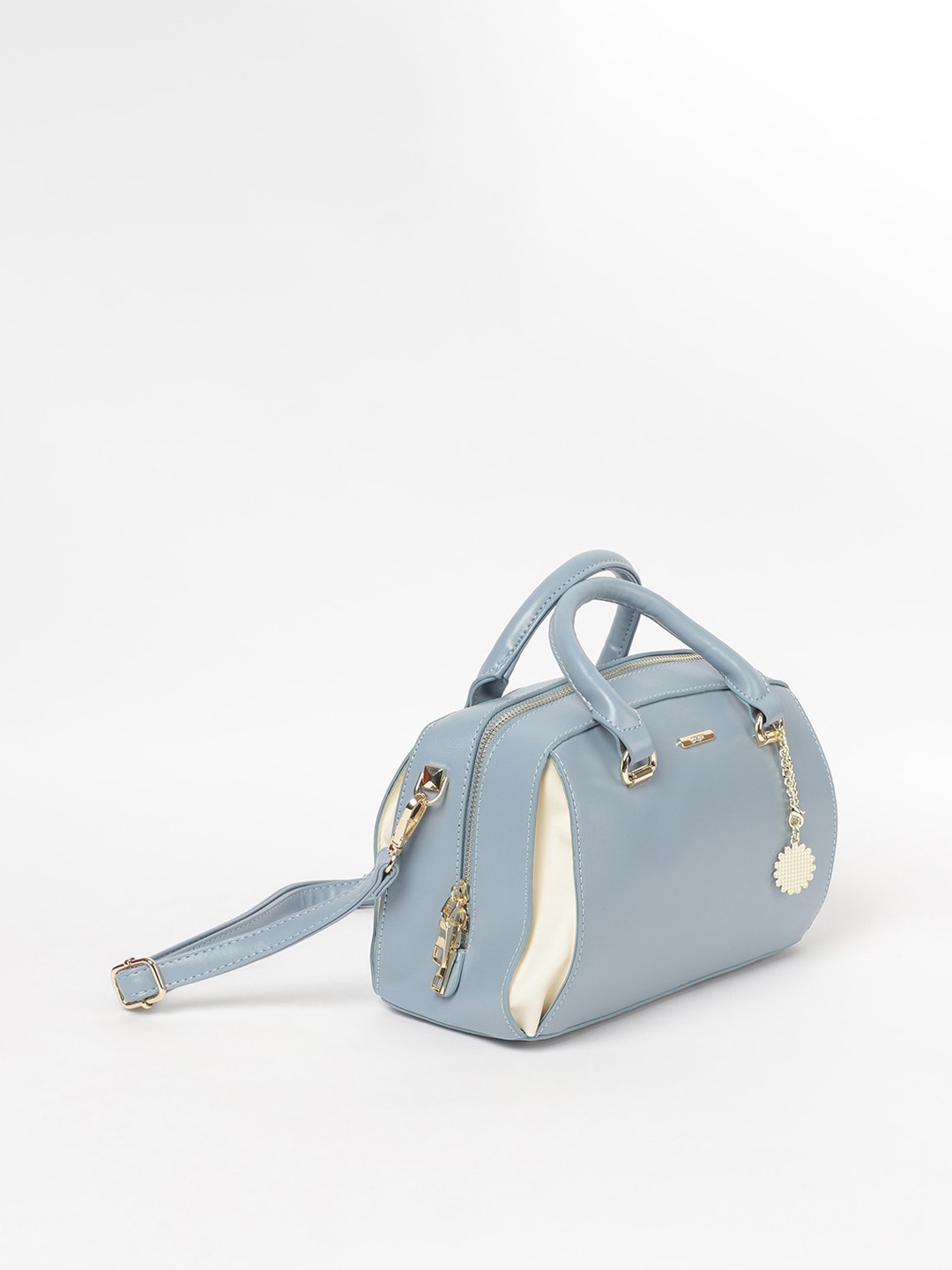 

Ginger by Lifestyle Blue Solid Sling Bag