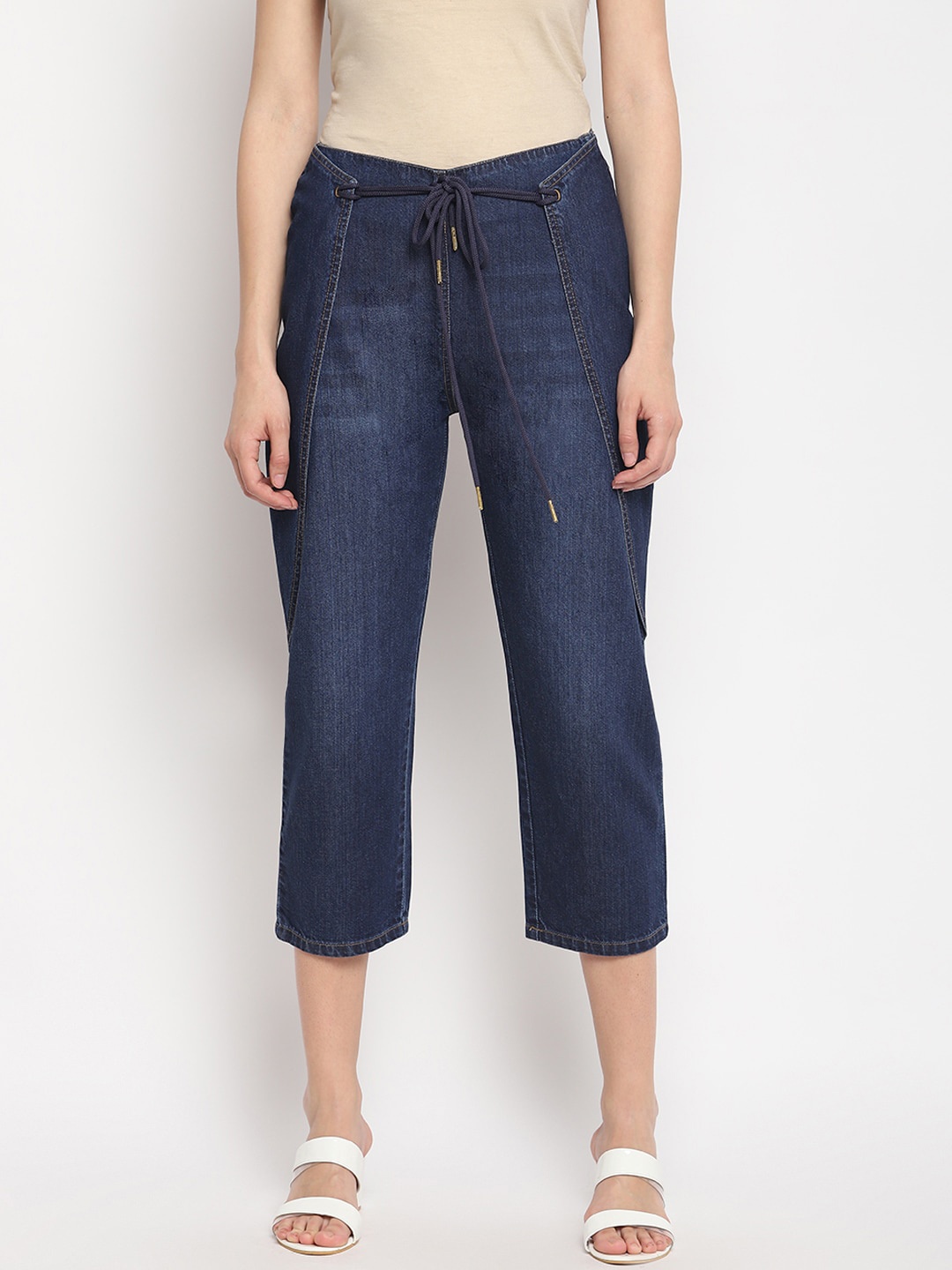 

OTORVA Women Indigo Blue Regular Fit Clean Look Jeans