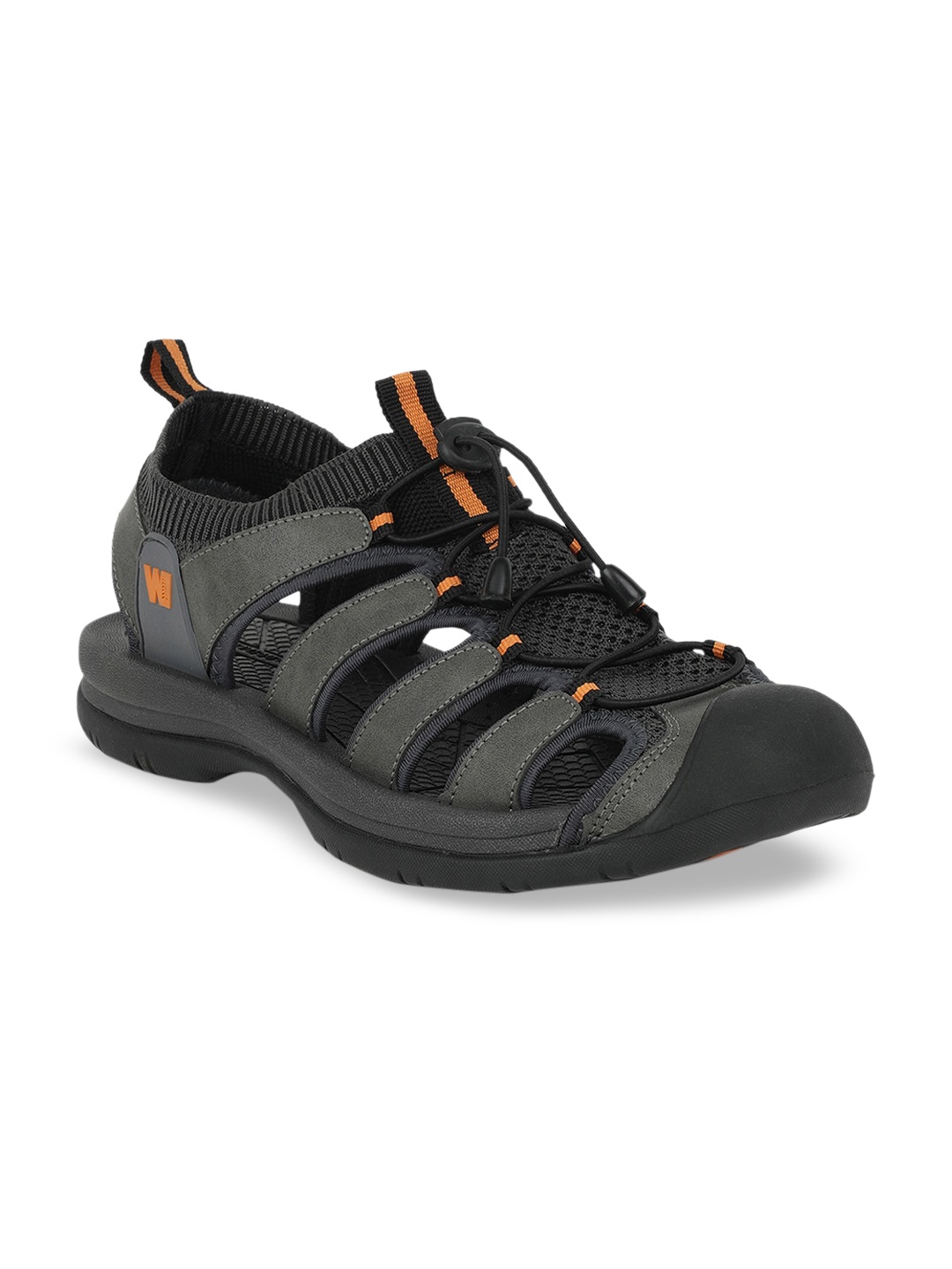 

Weinbrenner Men Grey & Black Fisherman Sandals