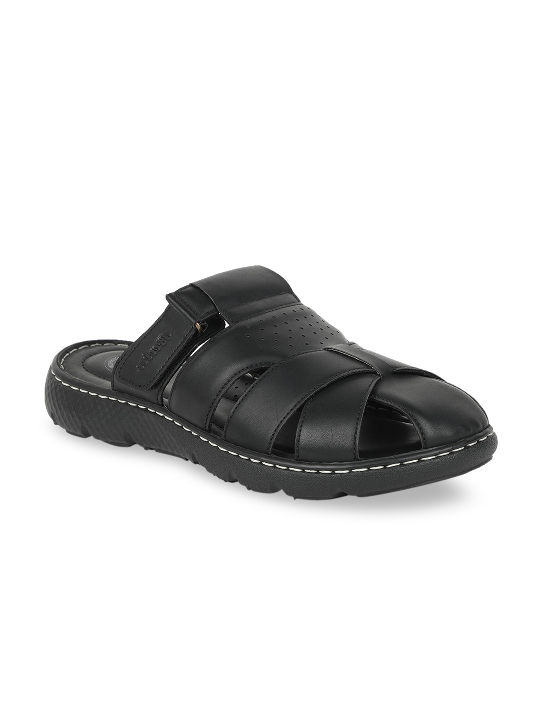 

Bata Men Black Fisherman Sandals