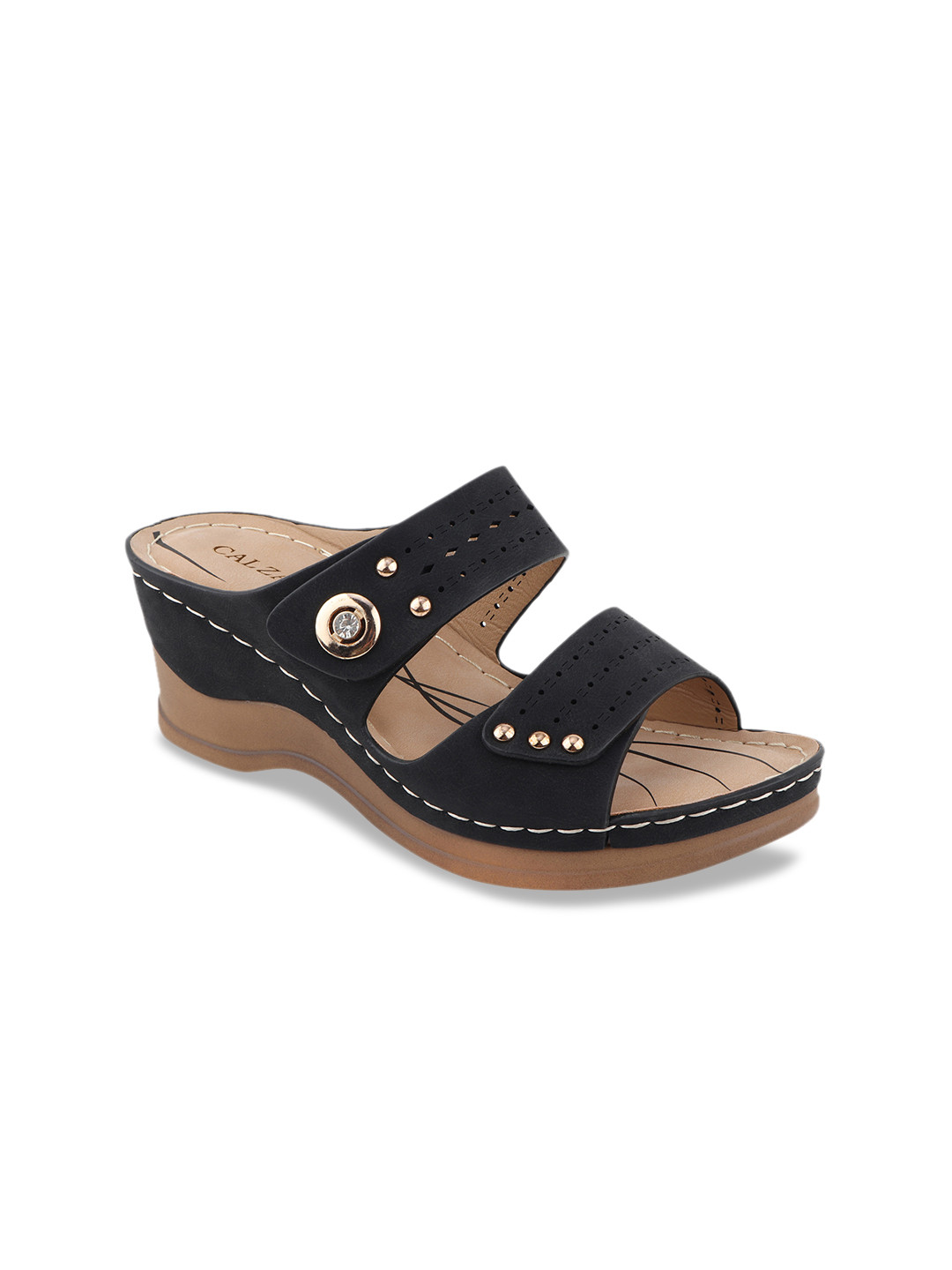 

CALZADO Women Black Solid Heels