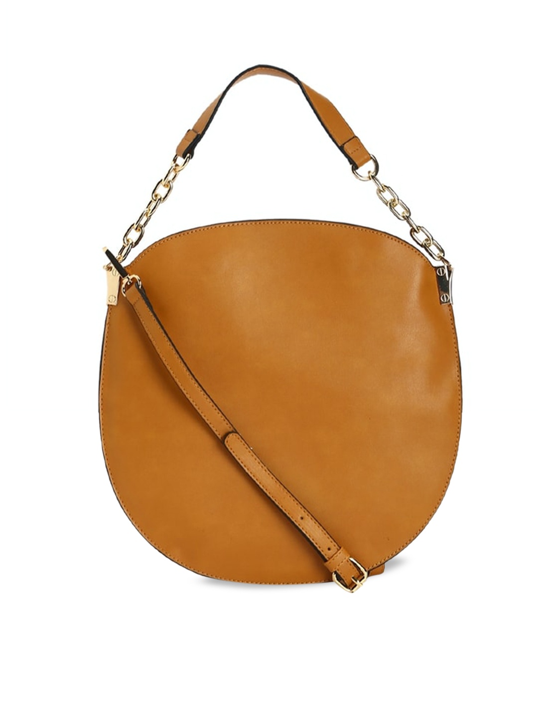 

FOREVER 21 Rust Solid Handheld Bag