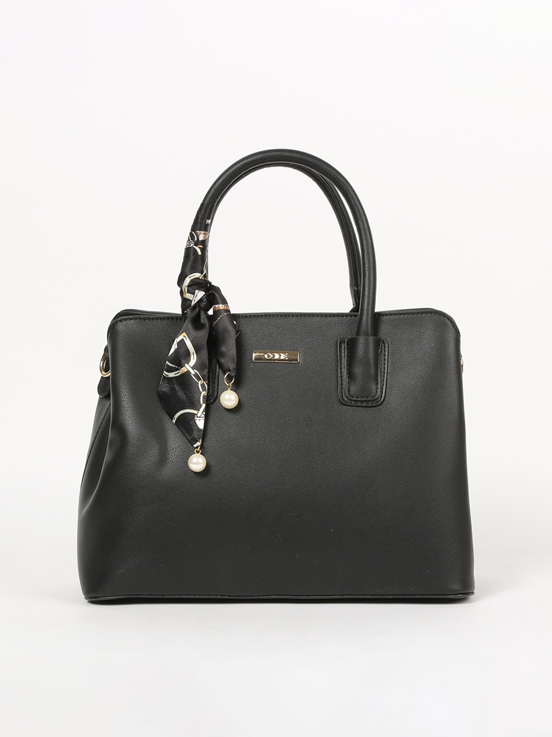 

CODE by Lifestyle Women Black Solid Handheld Bag