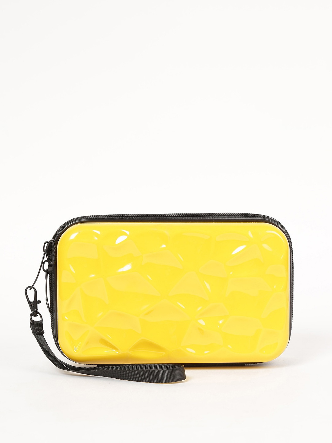 

Ginger by Lifestyle Yellow Textured Sling Bag