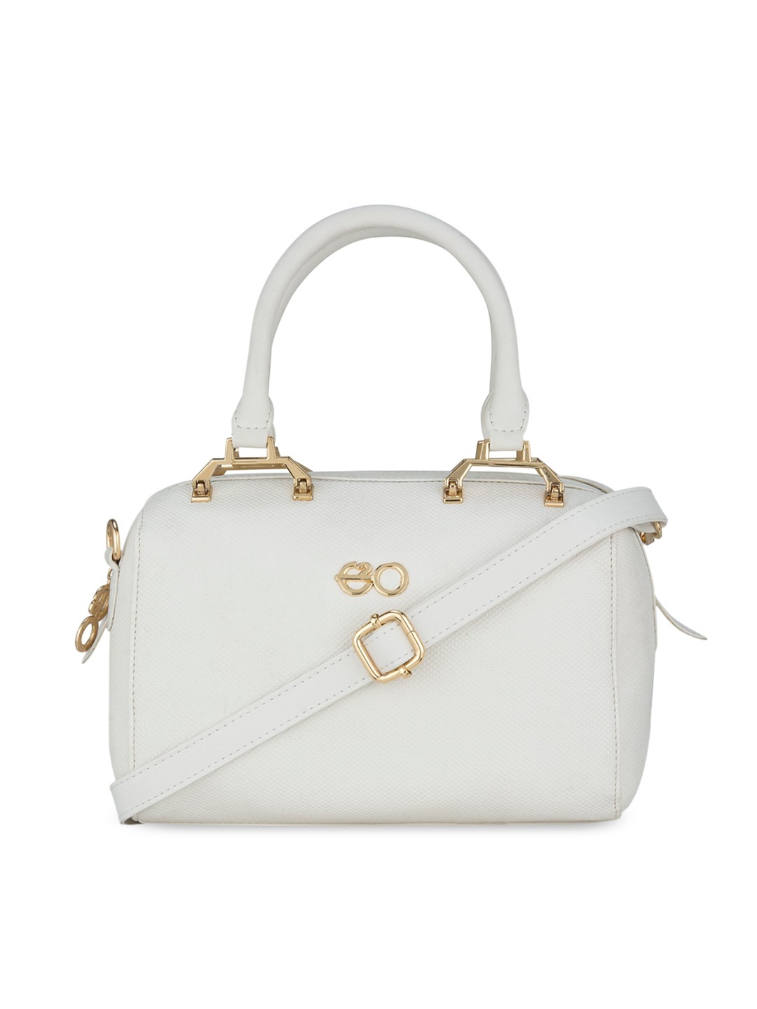 

E2O White Solid Handheld Bag