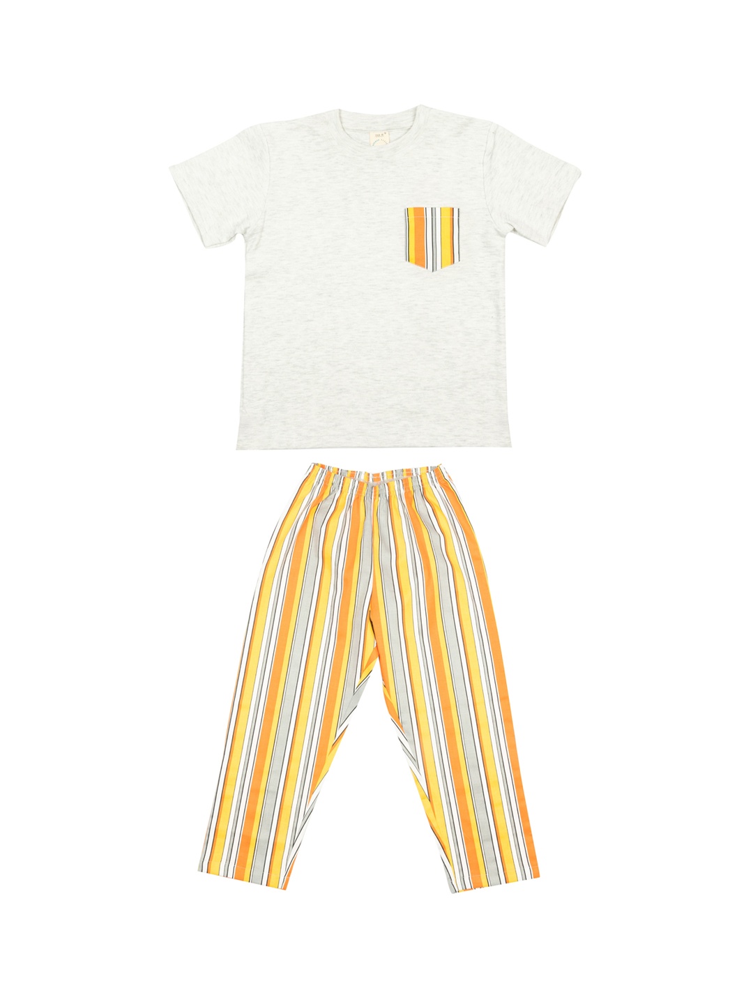 

CASA DE NEE NEE Unisex Kids Multicoloured Printed Night suit, Multi