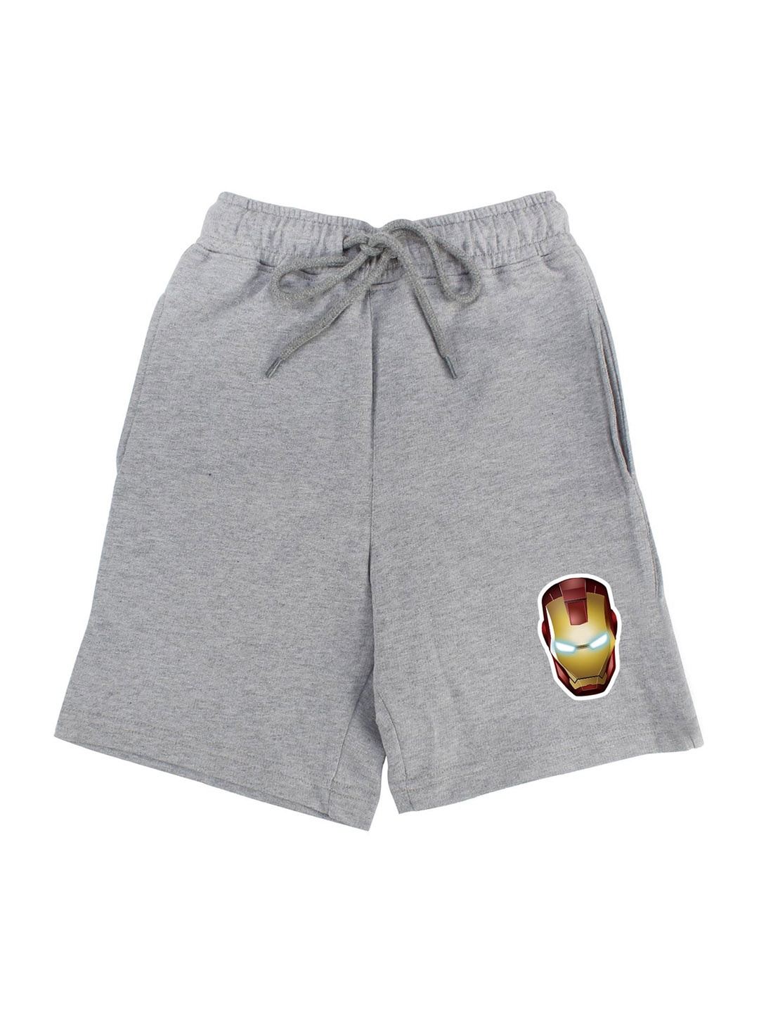 

Marvel by Wear Your Mind Boys Grey Avengers Print Regular Fit Regular Shorts