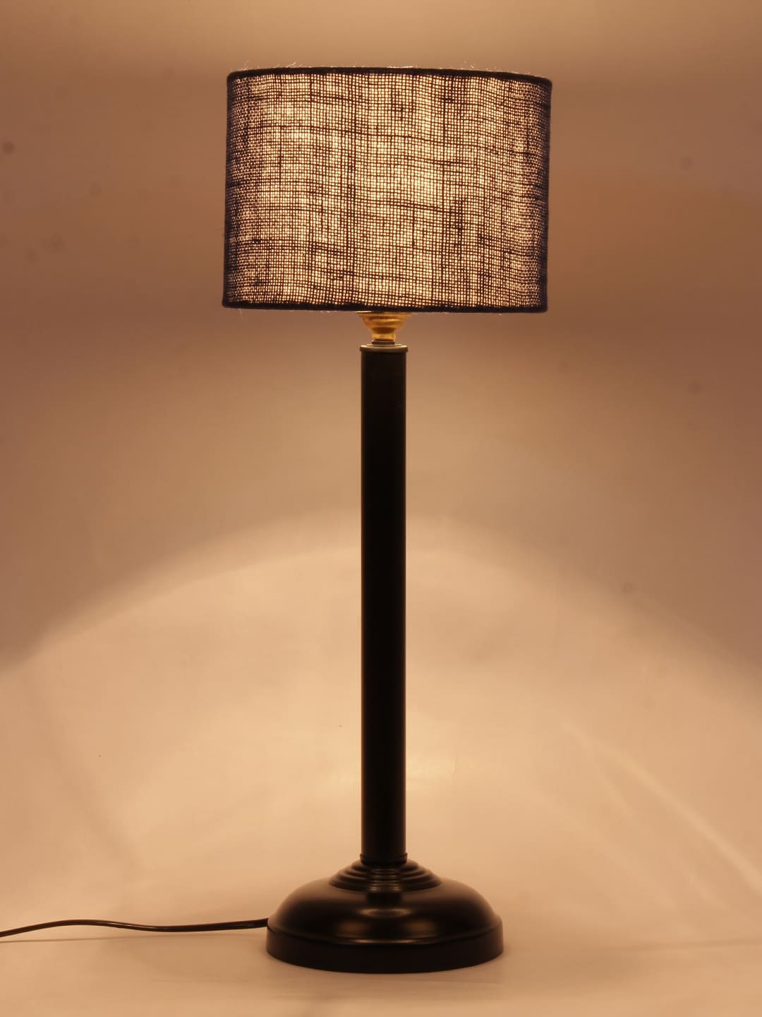 

Devansh Blue & Black Solid Traditional Buffet Table Lamp with Shade