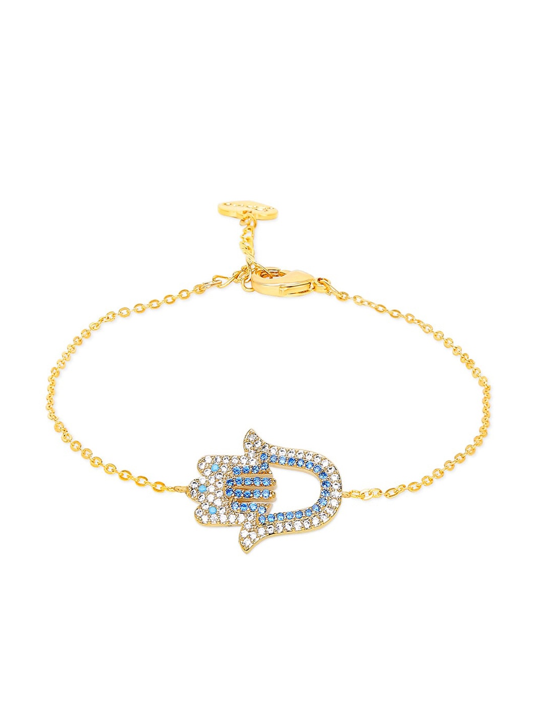 Moon Dust Gold-Plated Charm Bracelet