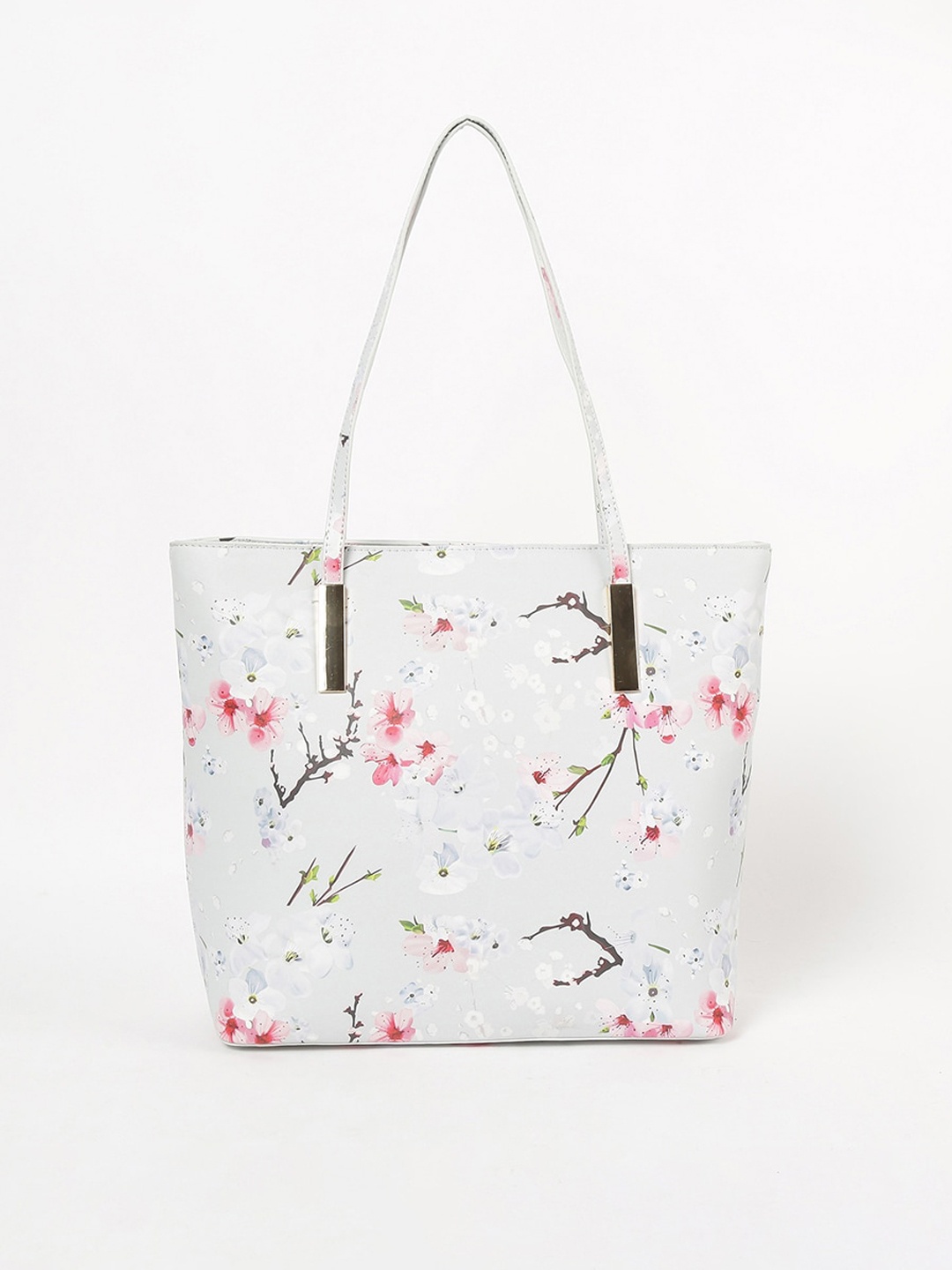 

Ginger by Lifestyle Blue Floral Printed Tote Bag