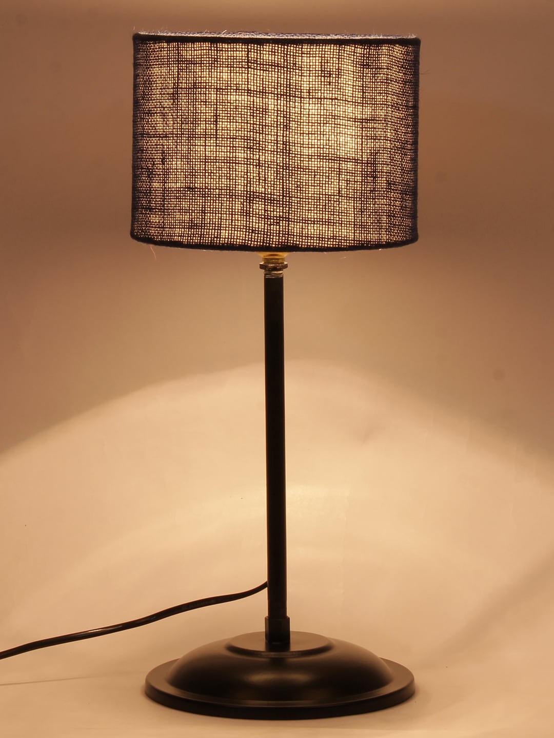 

Devansh Blue Solid Traditional Table Lamp with Shade