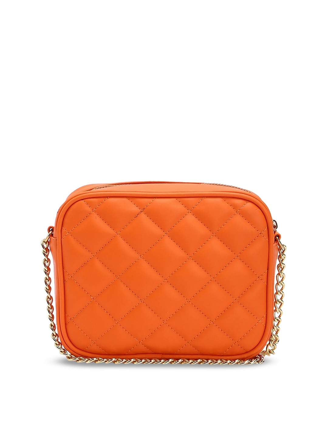 

FOREVER 21 Orange Textured Sling Bag