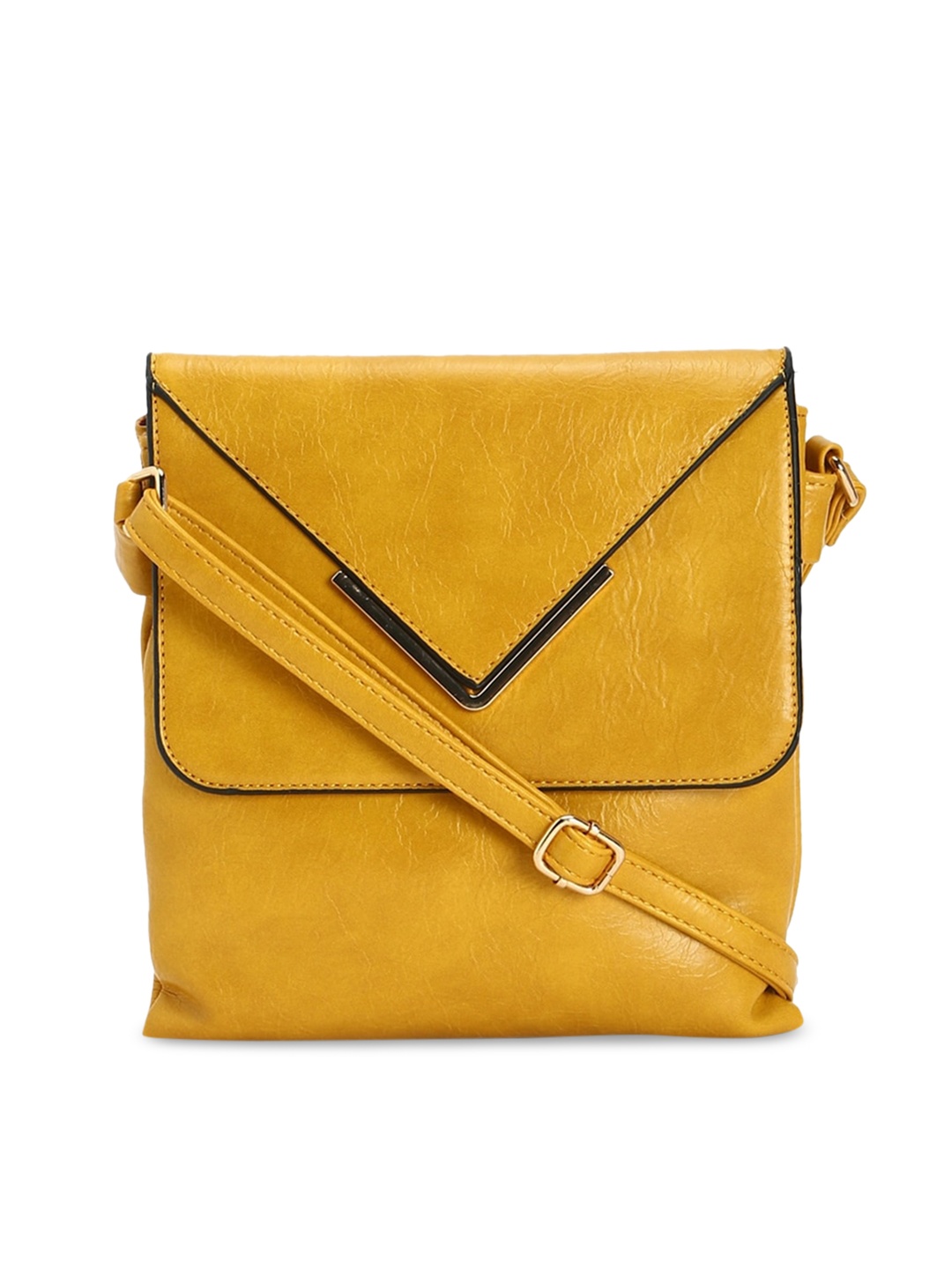 

FOREVER 21 Mustard Textured Sling Bag