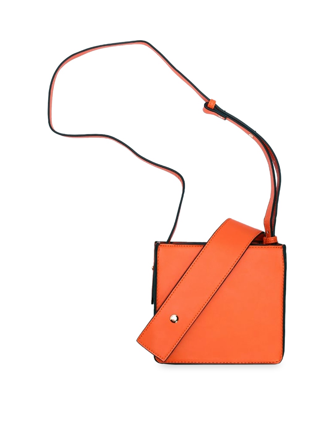 

FOREVER 21 Orange Solid Shoulder Bag