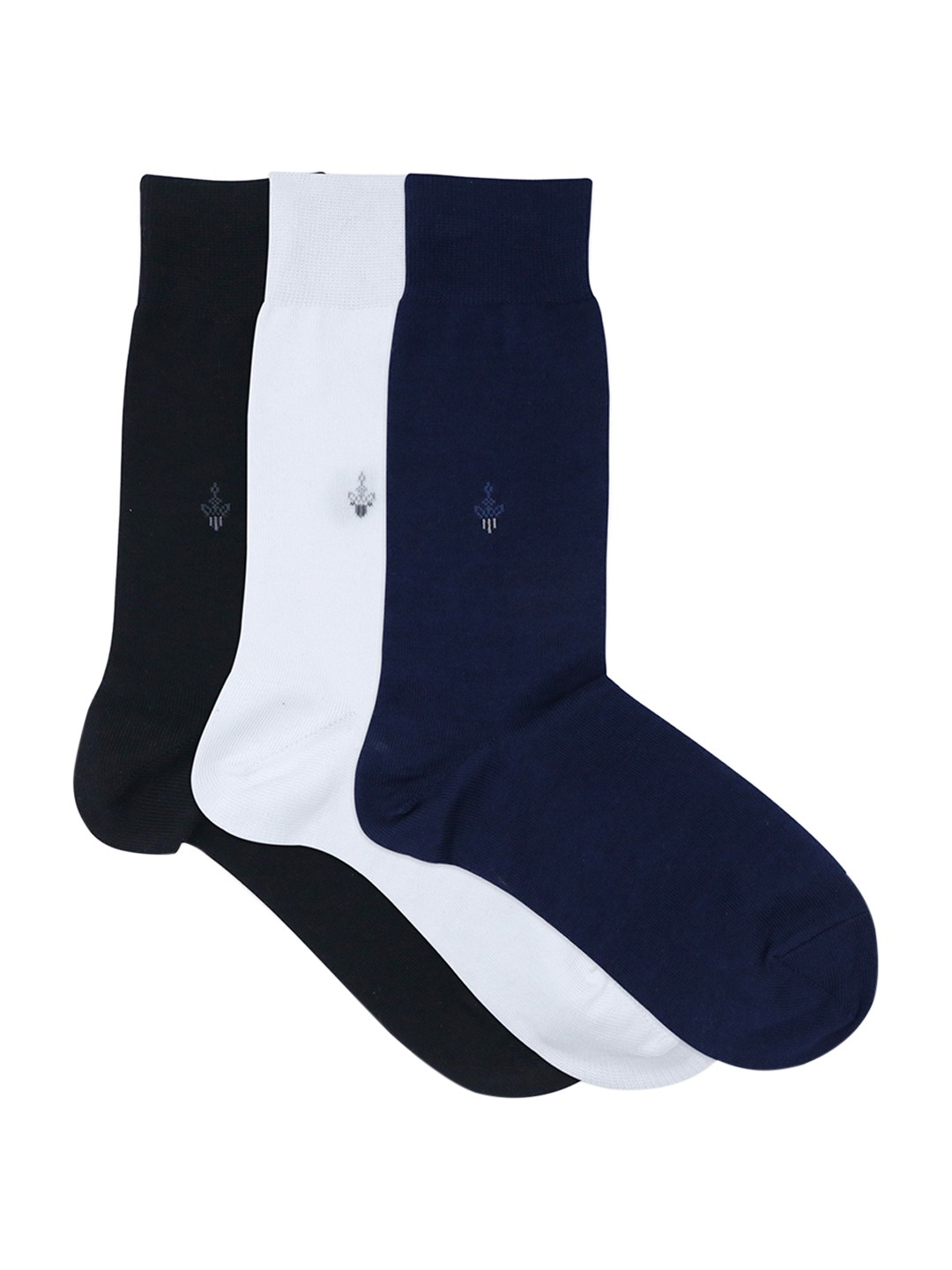 

Balenzia Men Pack Of 3 Assorted Calf-Length Socks