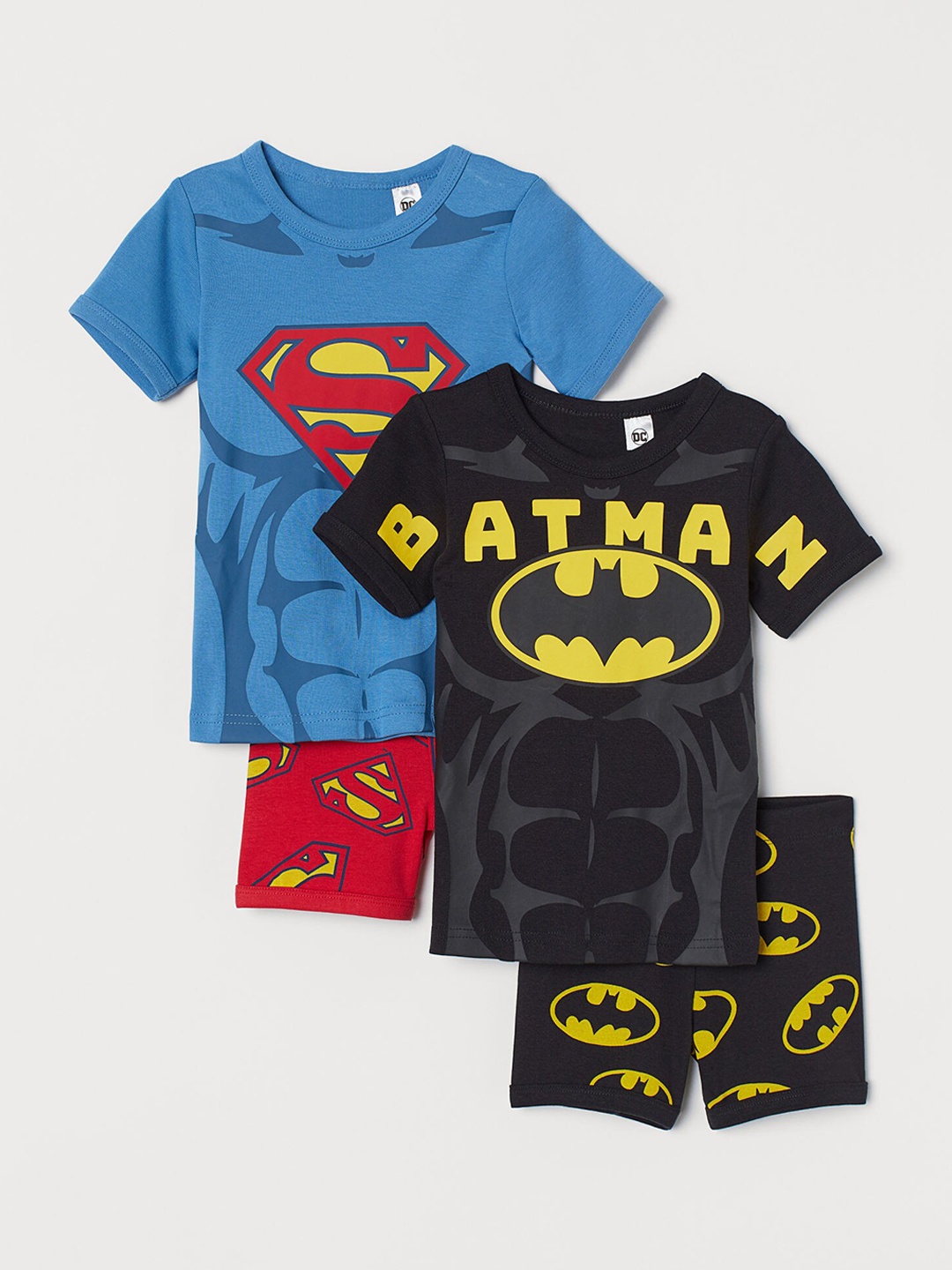 

H&M Boys Red & Blue 2-Pack Printed Pyjamas