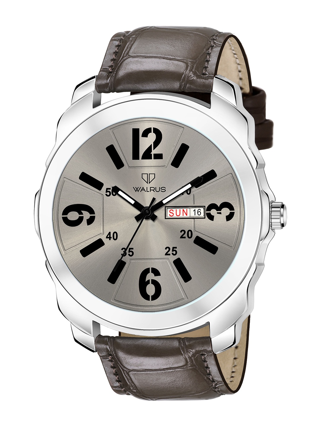 

Walrus Men Brown Analogue Watch WWTM-MVRK-XII-090907