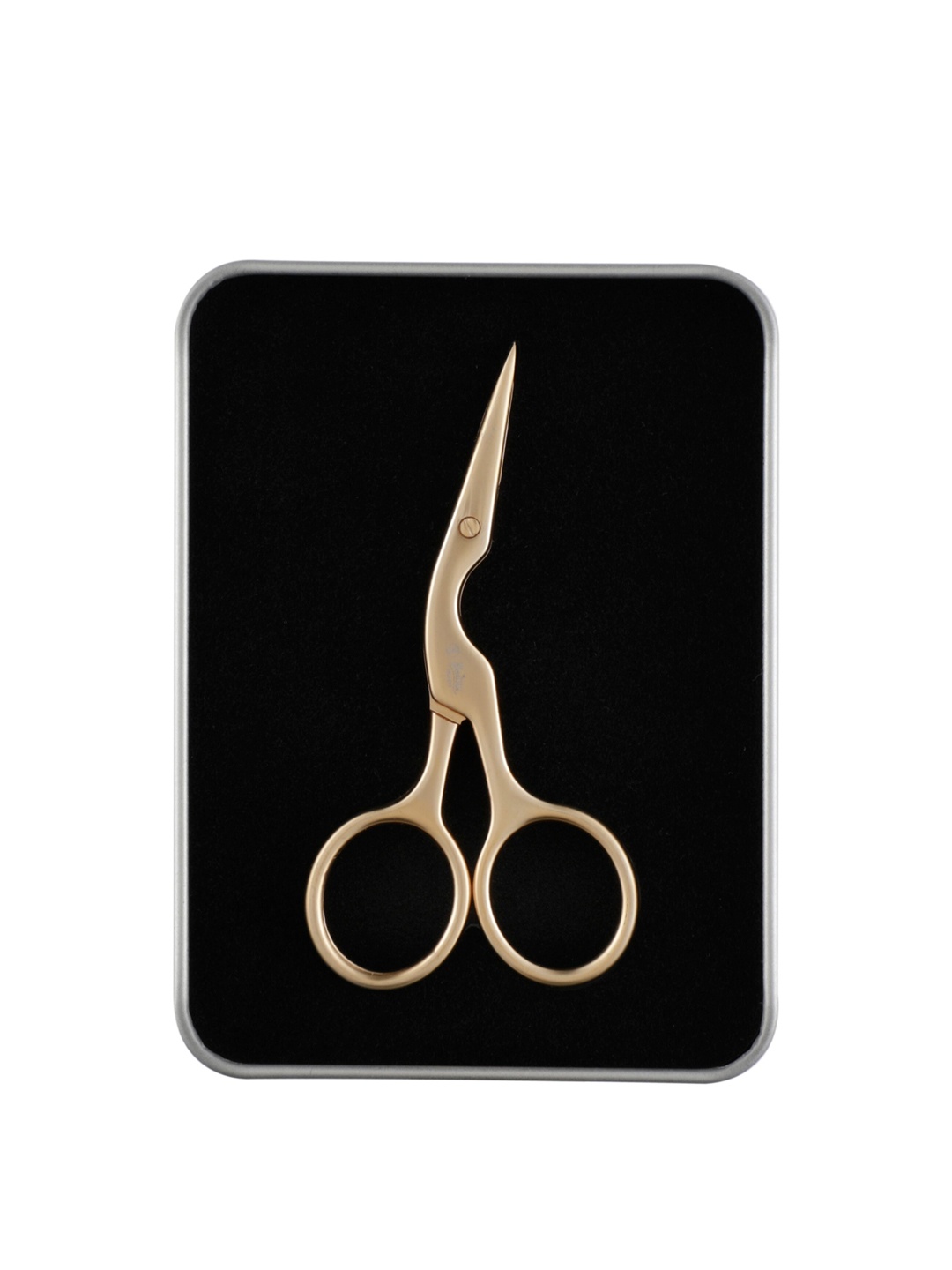 Beaute Secrets Unisex Premium Cuticle Manicure Scissors, Gold