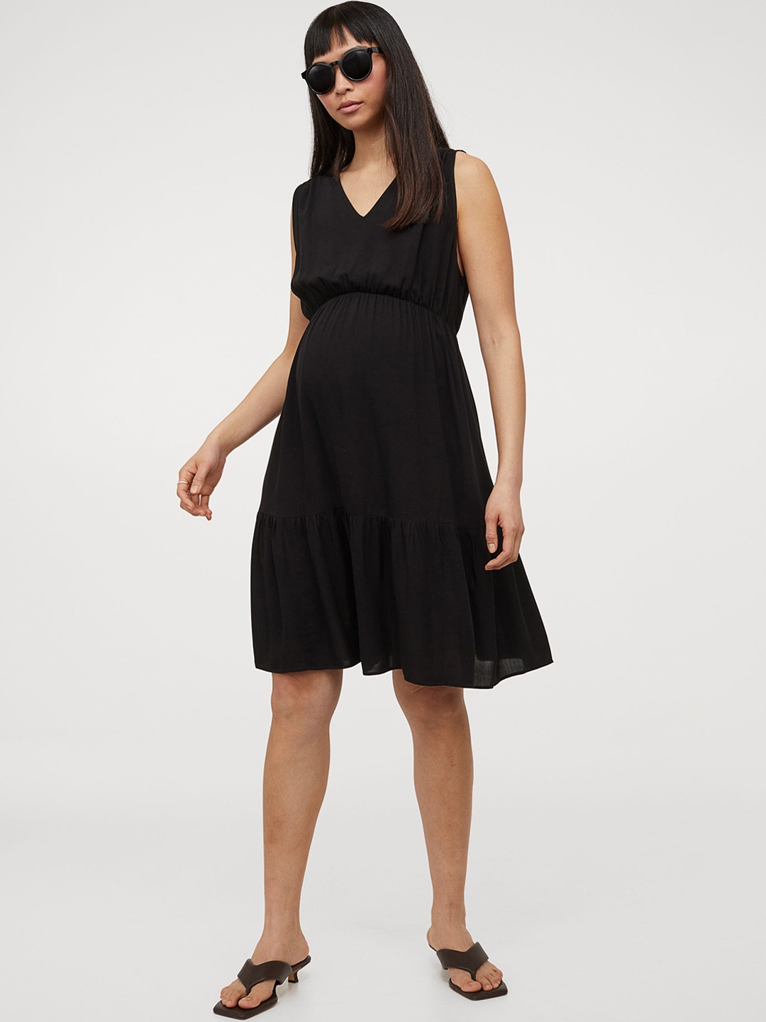 

H&M Women Black MAMA Dress