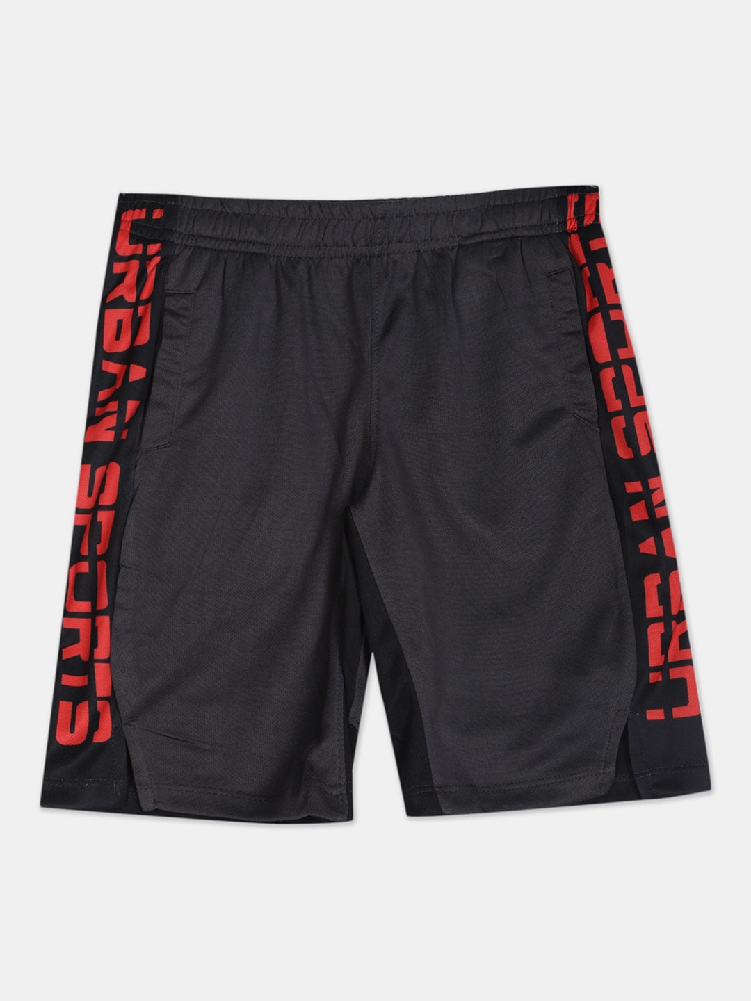 

Cherokee Boys Charcoal Solid Regular Fit Sports Shorts