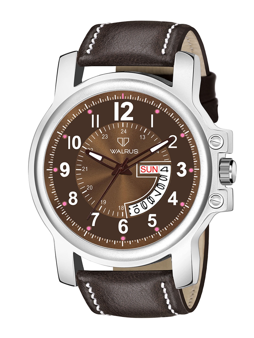 

Walrus Men Brown Analogue Watch WWTM-MVRK-VIII-090907