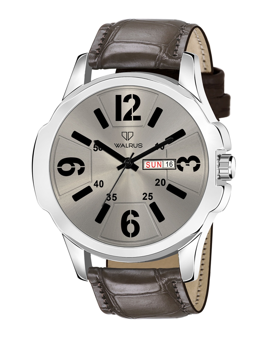 

Walrus Men Brown & Grey Analogue Watch WWTM-MVRK-XIII-090907