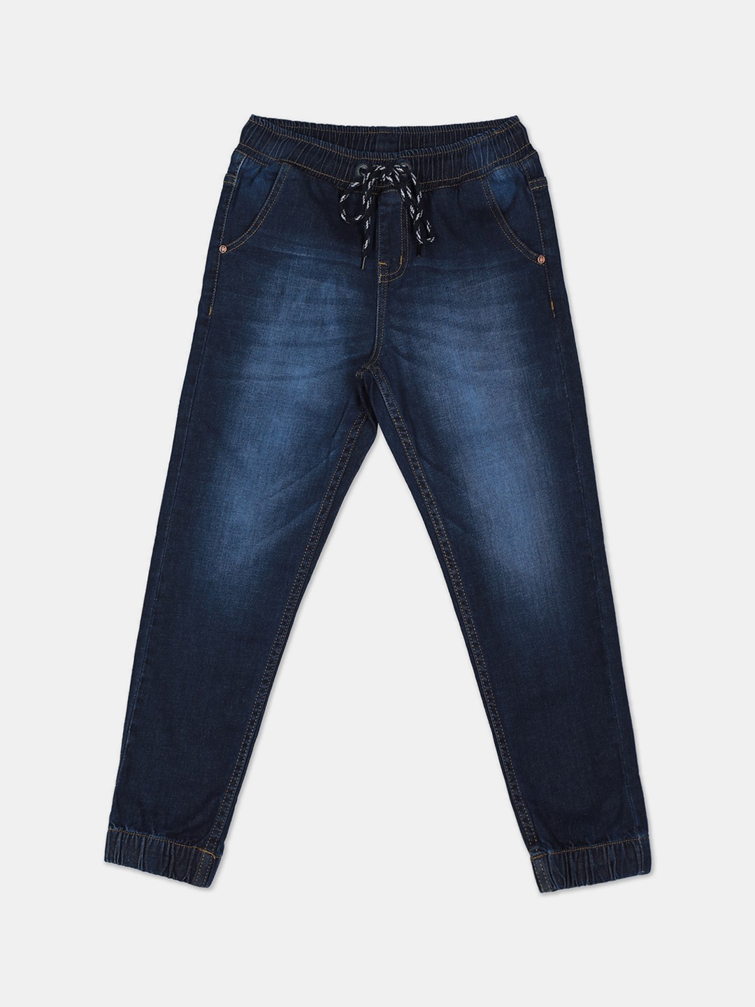 

Cherokee Boys Blue Regular Fit Mid-Rise Clean Look Jeans
