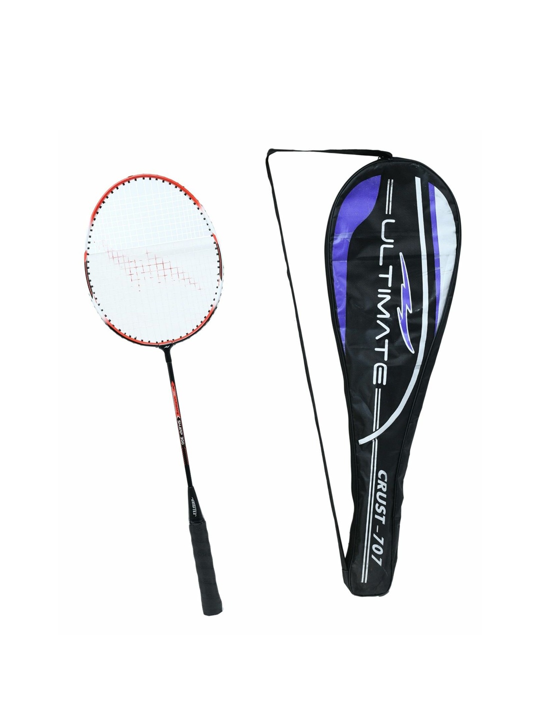

Kastner Unisex Red & White SHARP300 Strung Badminton Racquet