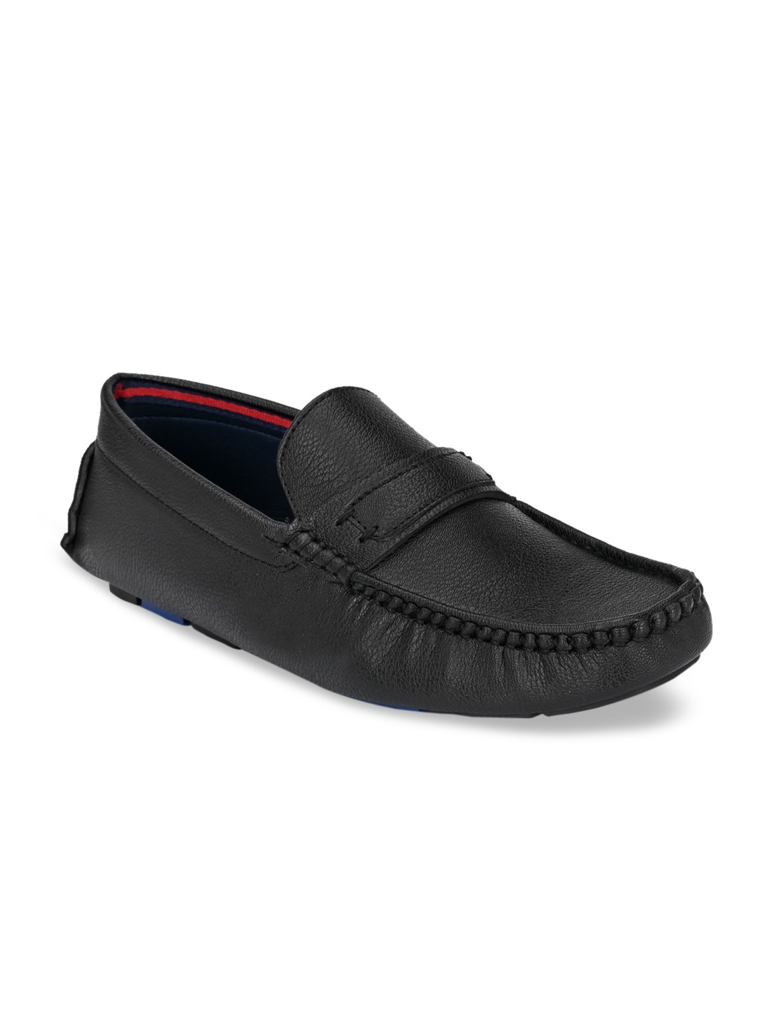 

Mast & Harbour Men Black Casual Loafers