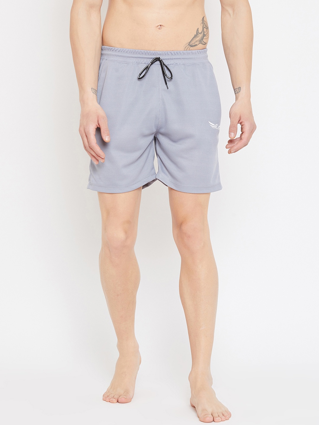 

Crease & Clips Men Grey Solid Boxers PLUS_BXR-02
