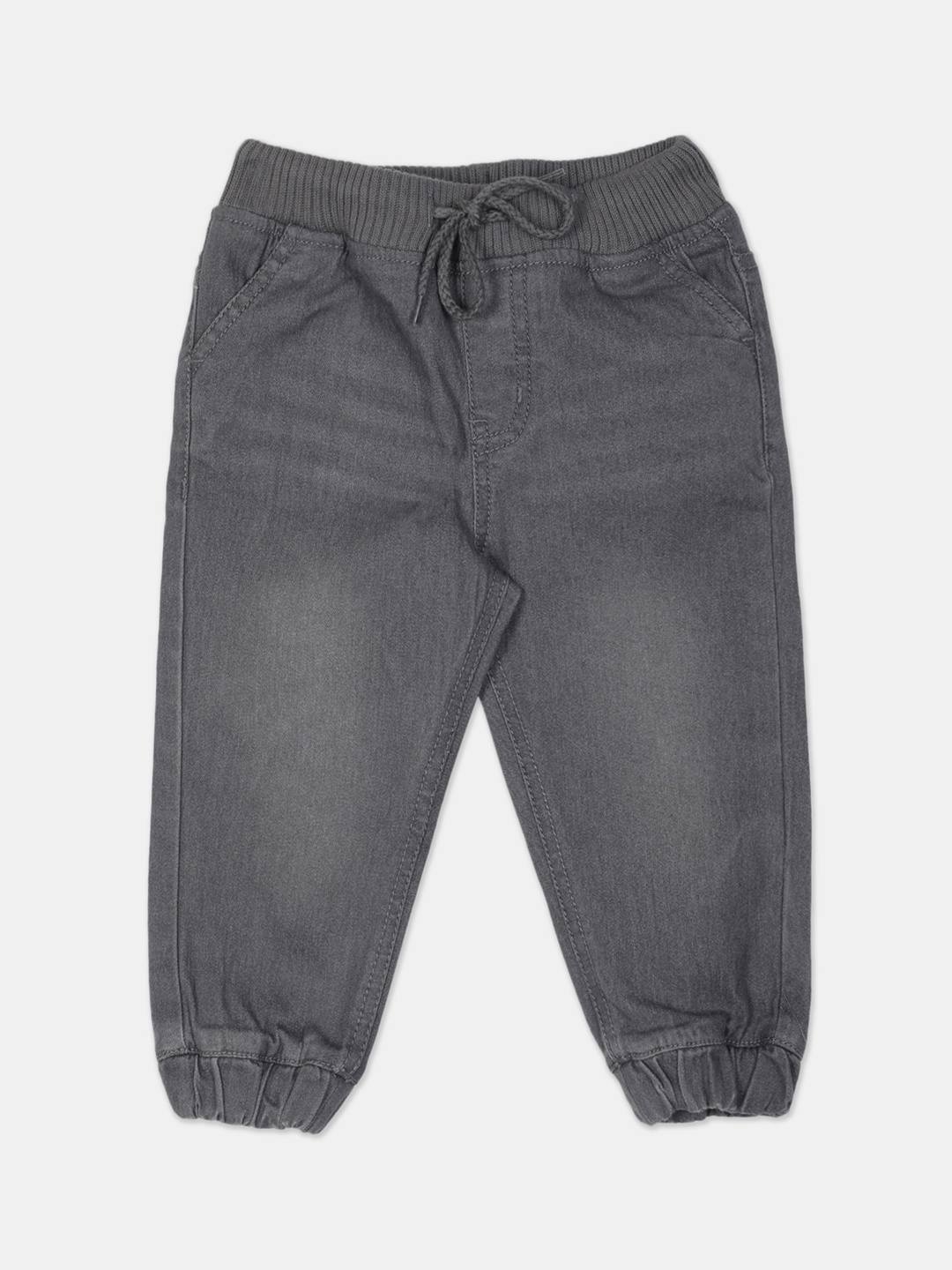 

Donuts Boys Grey Jogger Mid-Rise Clean Look Jeans