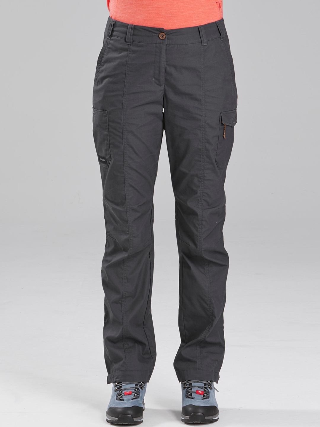 

FORCLAZ By Decathlon Women Grey Cargos