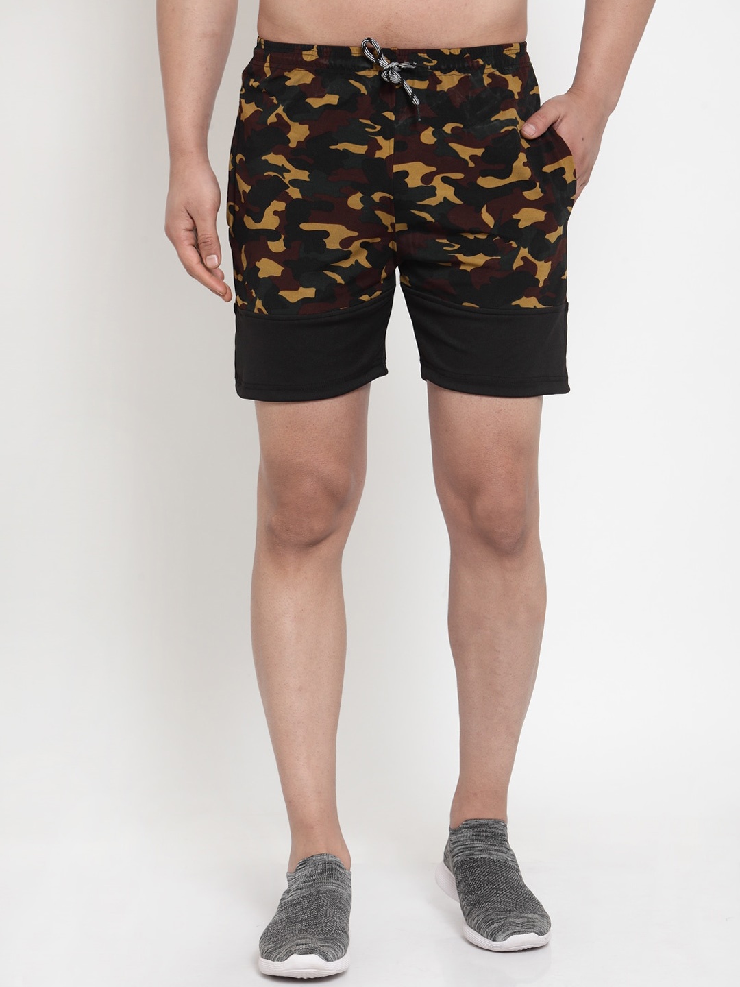 

KLOTTHE Men Multicoloured Printed Regular Fit Regular Shorts, Multi