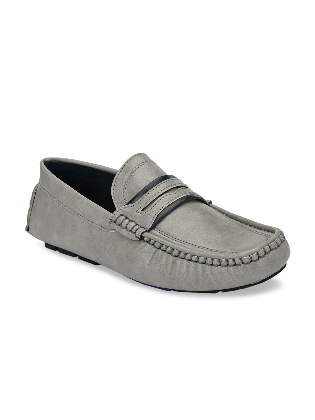 Mast & Harbour Men Grey Driving Shoes