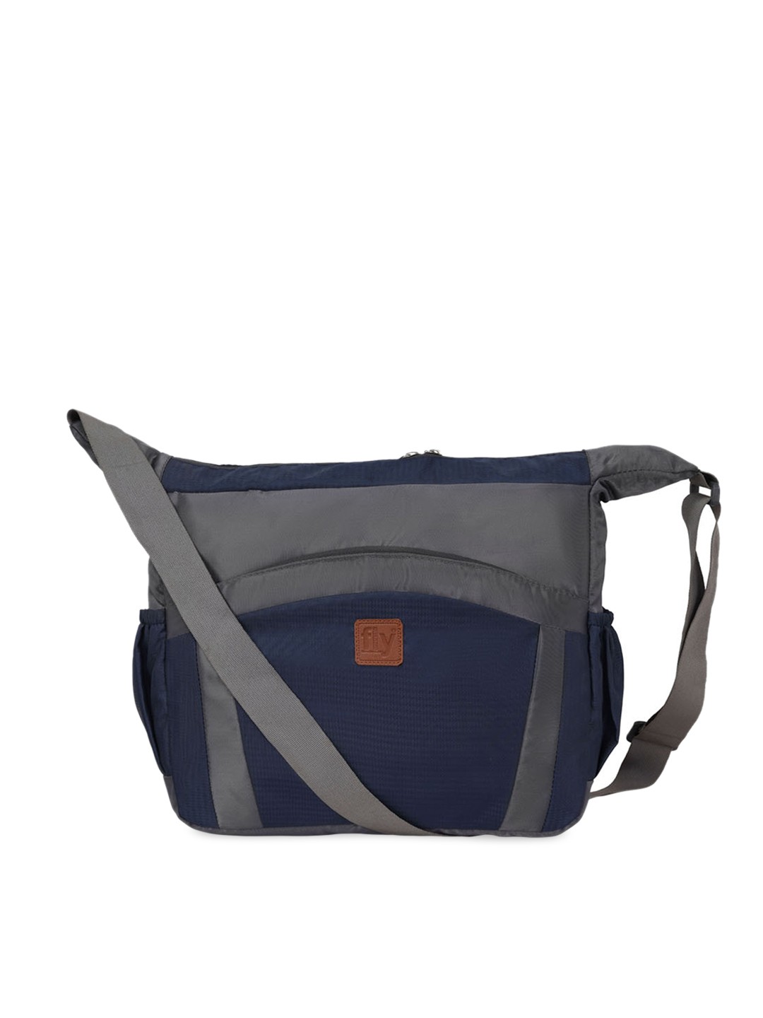 

Fly Fashion Blue Solid Sling Bag