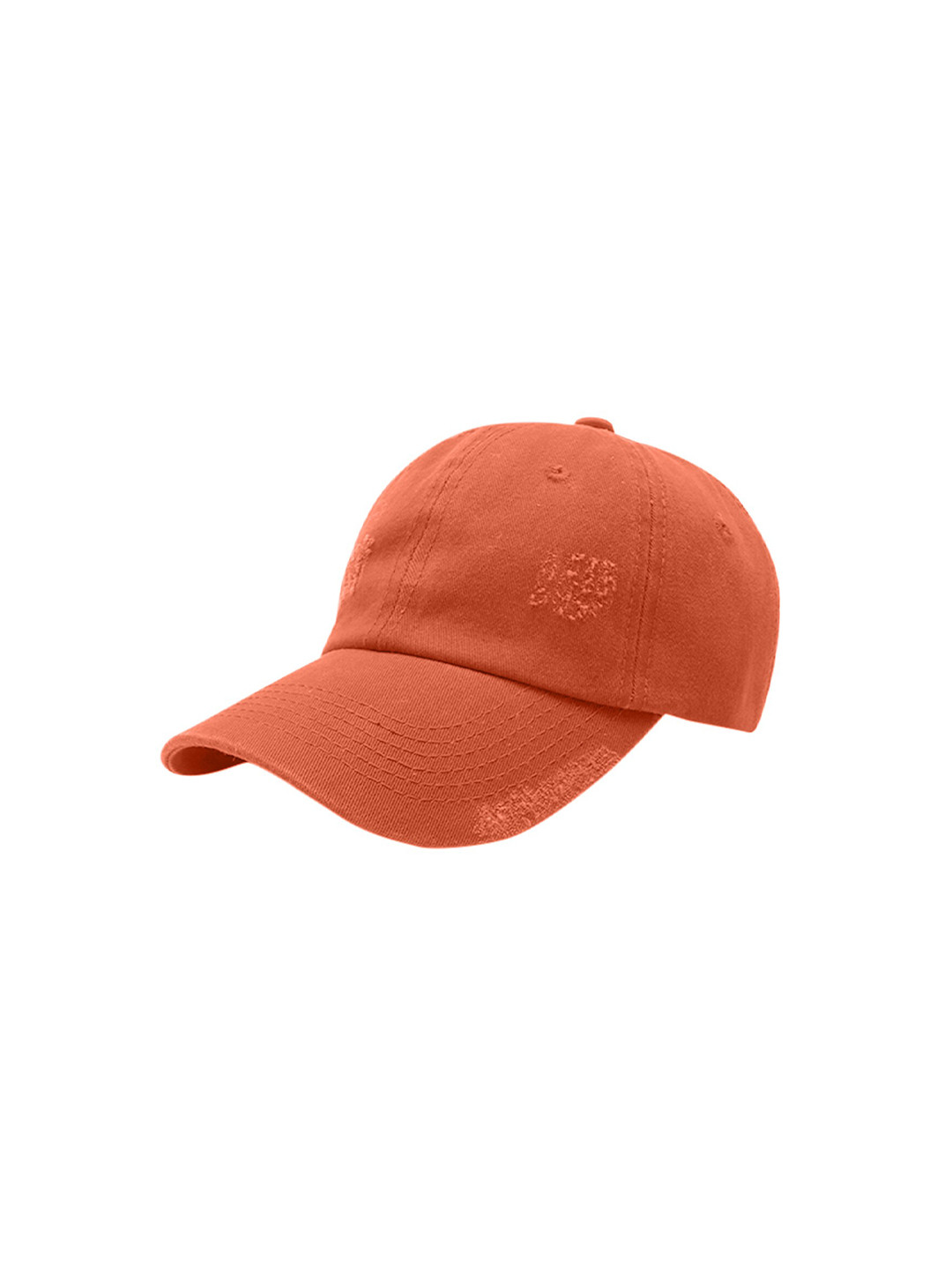 

Bunnywave Unisex Orange Solid Baseball Cap
