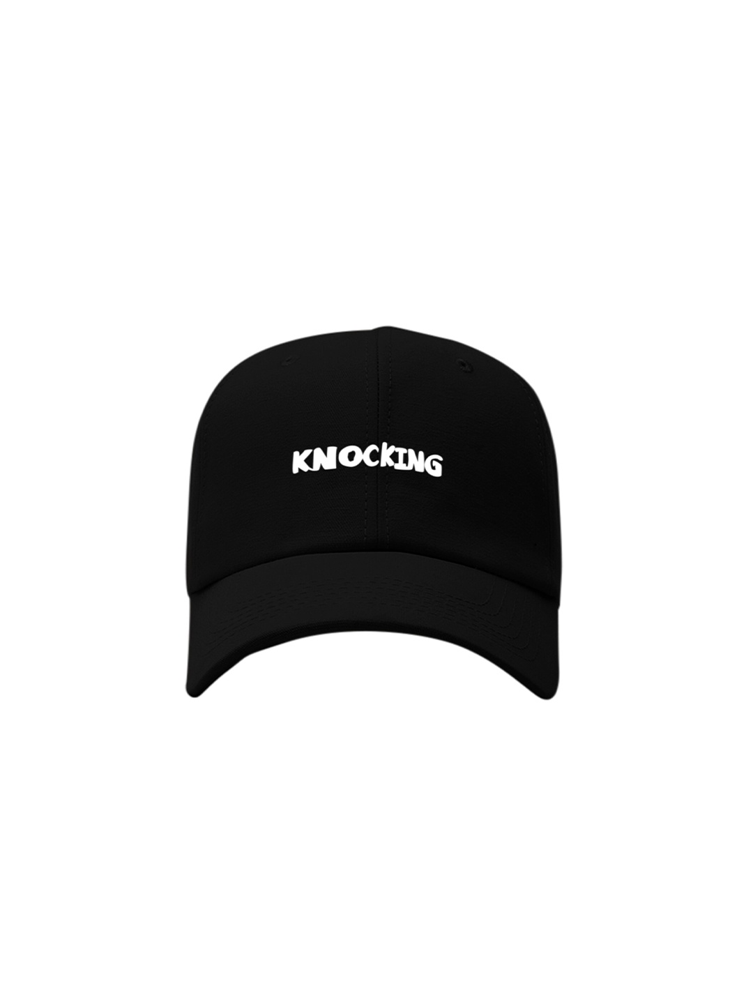 

Bunnywave Unisex Black Solid Baseball Cap