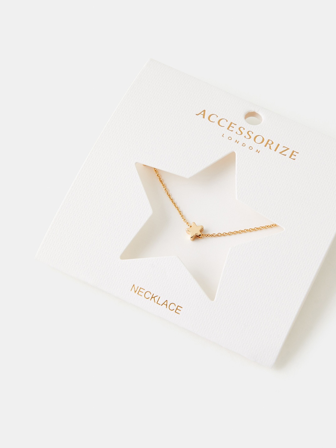 

Accessorize London Women's Star Station Necklace, Gold
