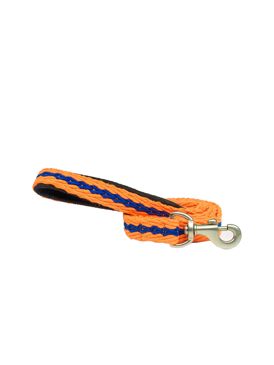 

PETWALE Orange & Blue Self-Design Padded Pet Leash