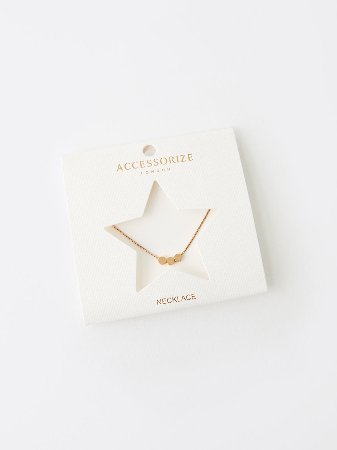 

Accessorize Gold-Toned Brass Gold-Plated Necklace