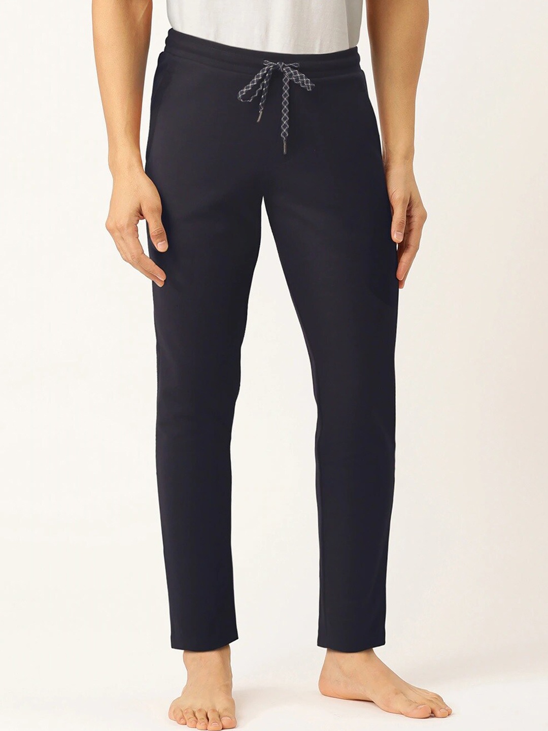 

Sweet Dreams Men Navy Blue Solid Lounge Pants