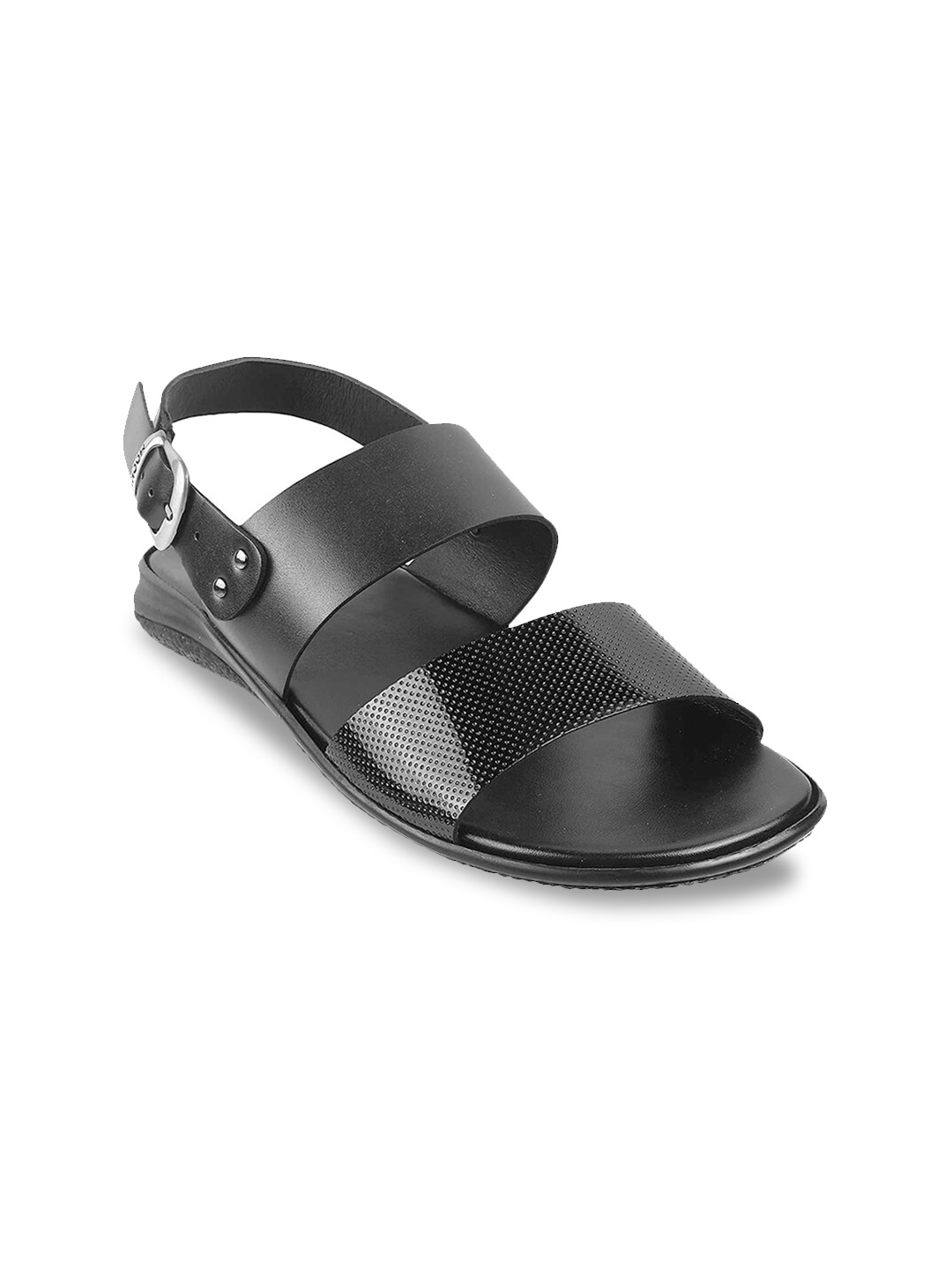 

Mochi Men Black Comfort Sandals