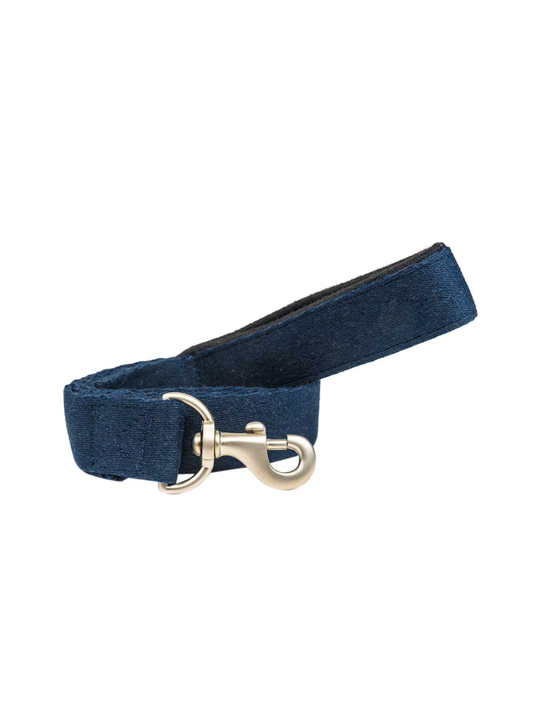 

PETWALE Navy Blue Solid Padded Pet Leash