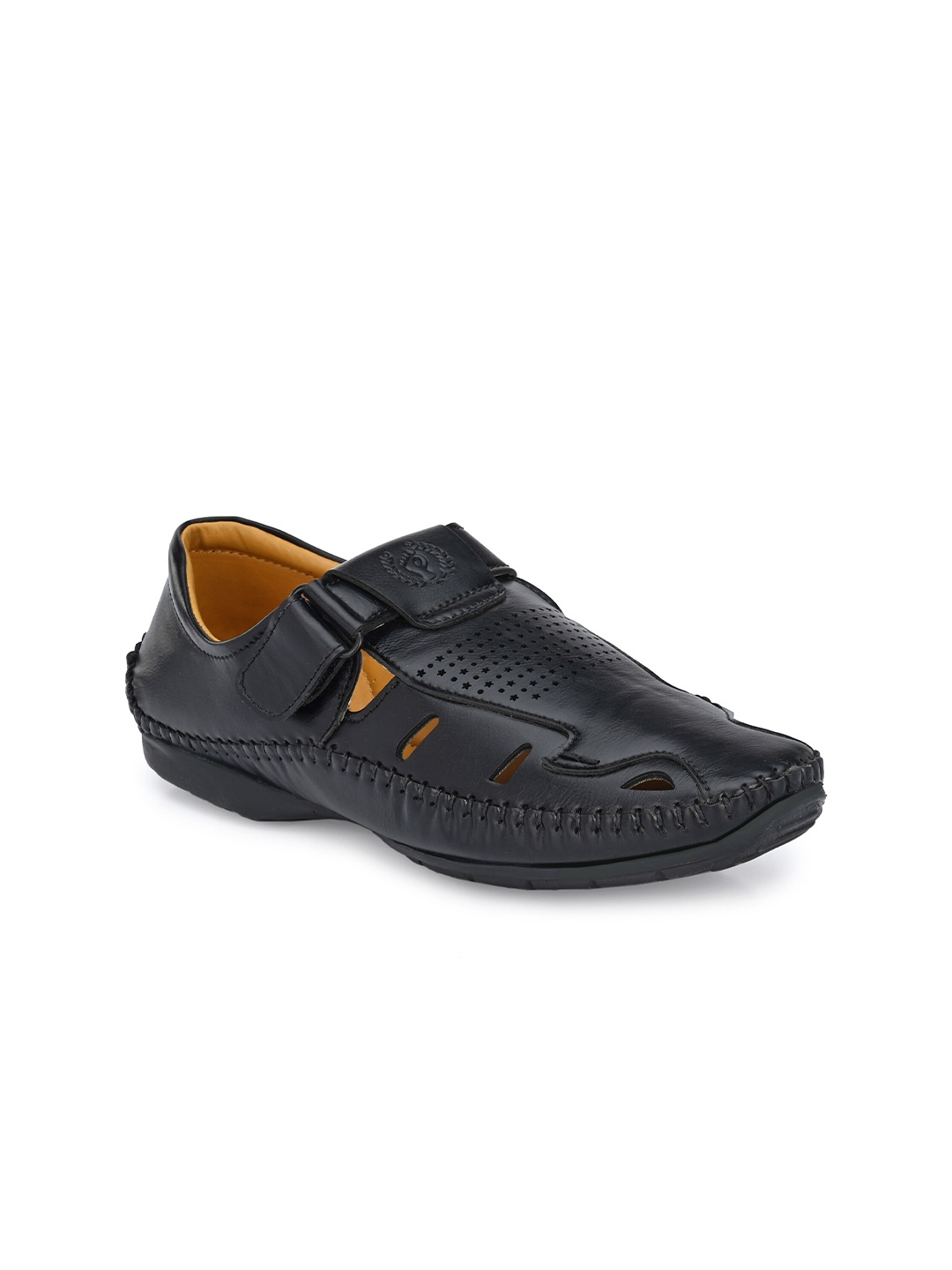 

Prolific Men Black Solid Shoe-Style Sandals