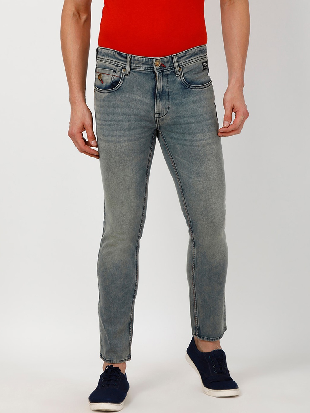 

Llak Jeans Men Blue Skinny Fit Jeans